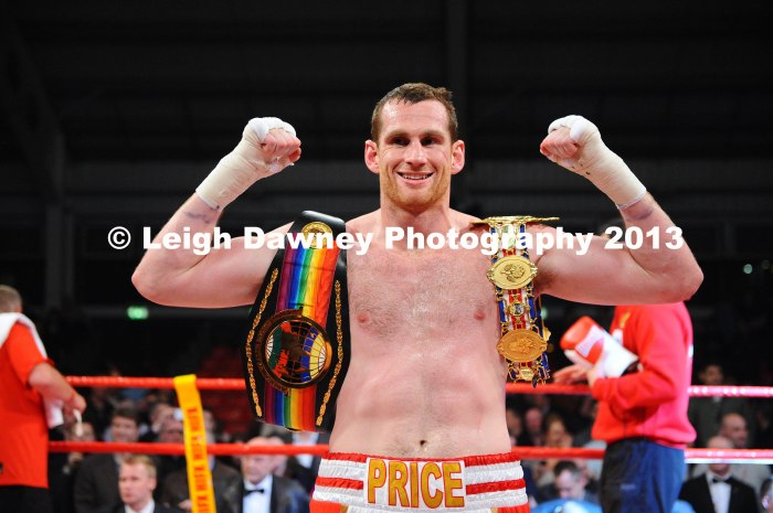 David Price v Matt Skelton. Boxing at Aintree Equestrian Centre, Liverpool. 30.11.12